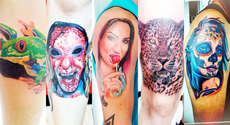 tatuajes a color