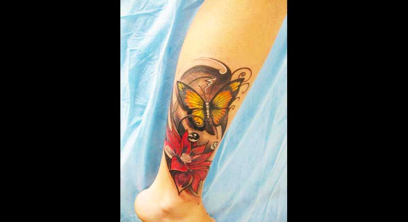 tatuaje mariposa